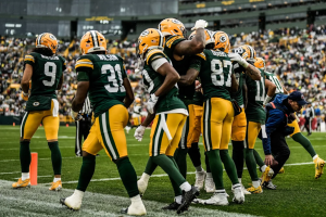 Packers domina o Cardinals no Lambeau Field e garante vitória. 34x13